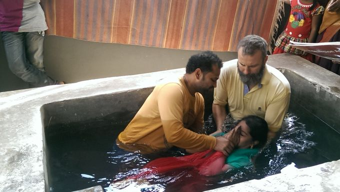 Baptism, India