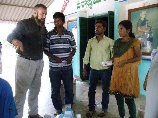 Outreach team, India